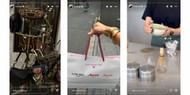 Morgan Riddle's Instagram stories